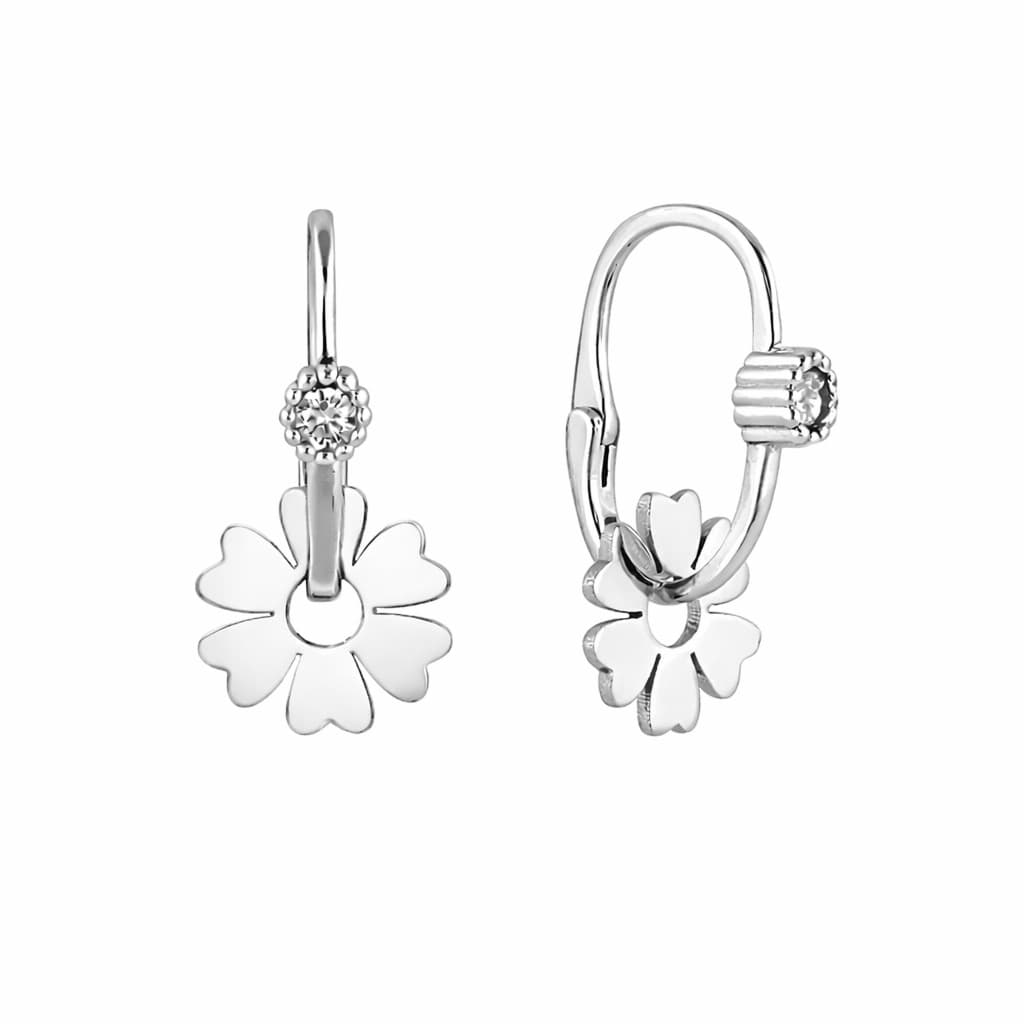 Göçmen Kadın Gümüş Küpe resmi